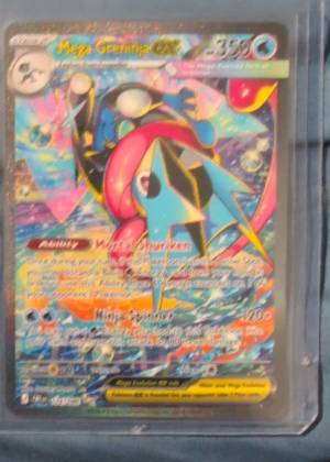 Mega Greninja ex, graded 8.0