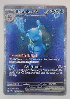 Blastoise ex, graded 9.0