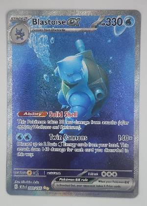 Blastoise ex, graded 9.0