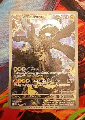 N's Zekrom - 031 (Pokemon Center Exclusive), graded 9.5