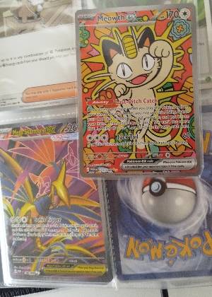 Meowth ex, graded 9.0