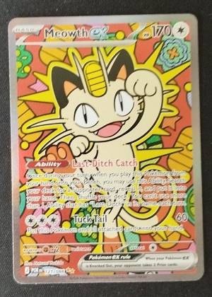 Meowth ex, graded 9.5