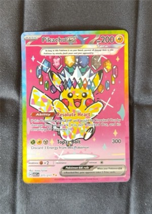 Pikachu ex graded 8