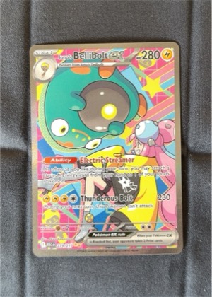 Iono's Bellibolt ex - 279/217 graded 8