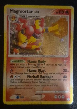 Magmortar, graded 5.0
