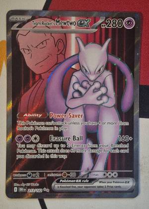 Team Rocket's Mewtwo ex, graded 9.0