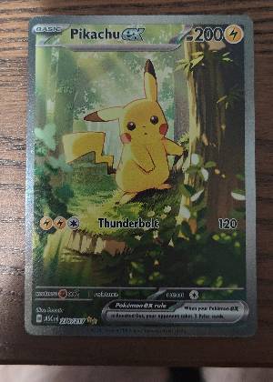 Pikachu ex, graded 9.5
