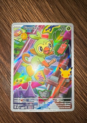 Grookey, graded 9.5