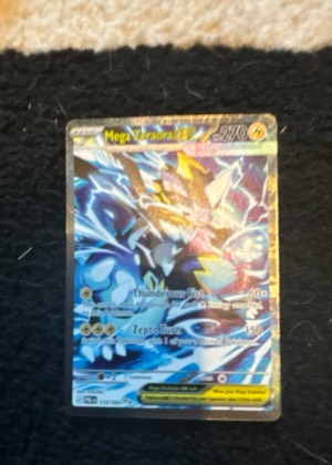 Mega Zeraora ex, graded 7.5