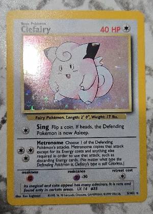 Clefairy graded 8.5