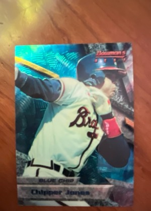 Chipper Jones, graded 7.5