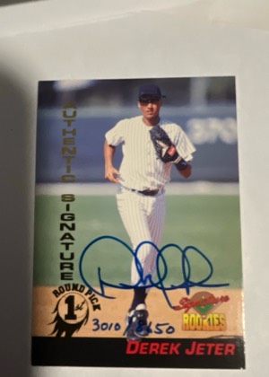Derek Jeter, graded 8.0