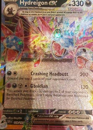 Hydreigon ex, graded 9.0