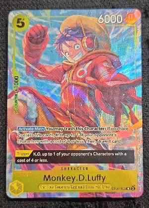 Monkey.D.Luffy (109), graded 9.0
