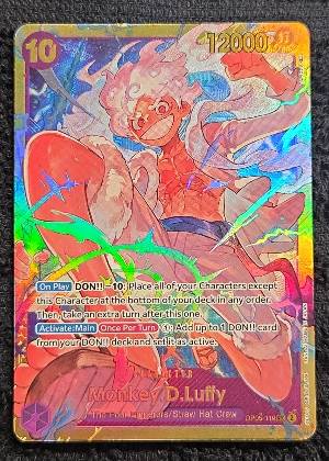 Monkey.D.Luffy (Wanted Poster), graded 9.0