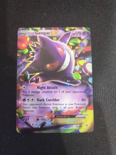 Gengar EX, graded 8.5
