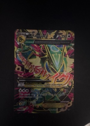 M Rayquaza EX (105 Full Art), graded 9.0