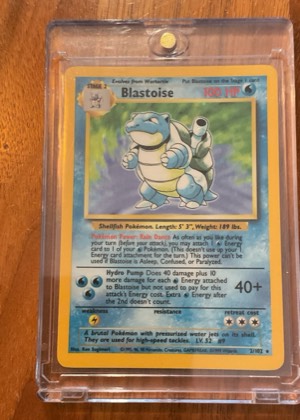 Blastoise, graded 9.0
