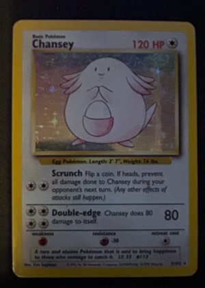 Chansey, graded 7.5