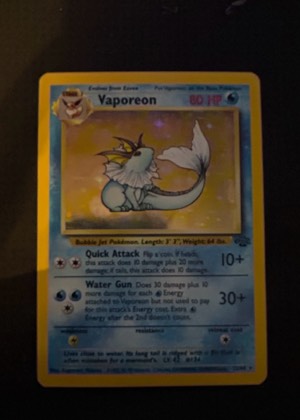 Vaporeon (12), graded 7.0