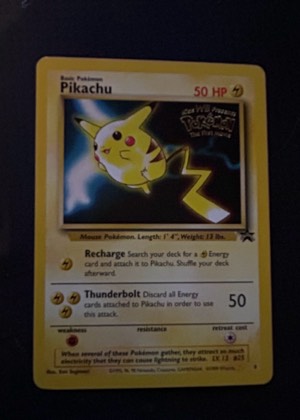 Flying Pikachu, graded 7.5