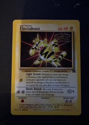 Electabuzz (Movie Promo), graded 7.5