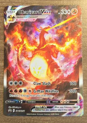 Charizard VMAX, graded 9.0