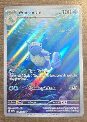 Wartortle, graded 9.5