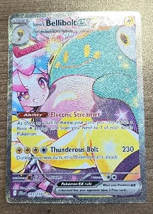 Iono's Bellibolt ex, graded 9.0