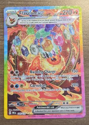 Flareon ex, graded 9.0