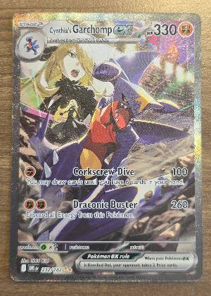 Cynthia's Garchomp ex, graded 9.5