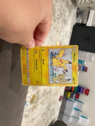 Pikachu - SM162 graded 6 & below