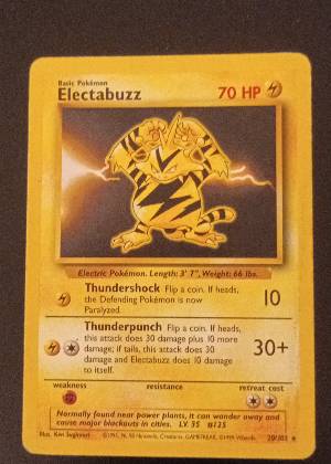 Electabuzz graded 6 & below
