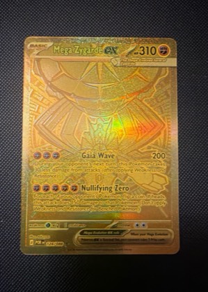 Mega Zygarde ex - 124/088 graded 8.5