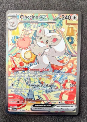 Cinccino ex, graded 9.5