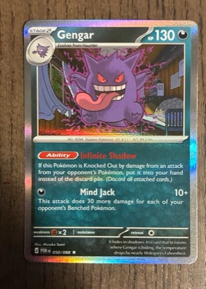 Gengar, graded 9.0