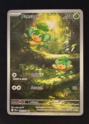 Pansage, graded 9.5