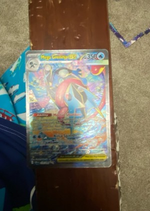 Mega Greninja ex, graded 7.5