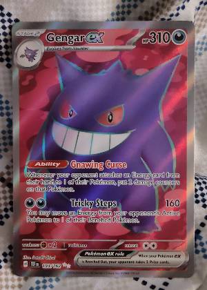 Gengar ex - 193/162 graded 9.5