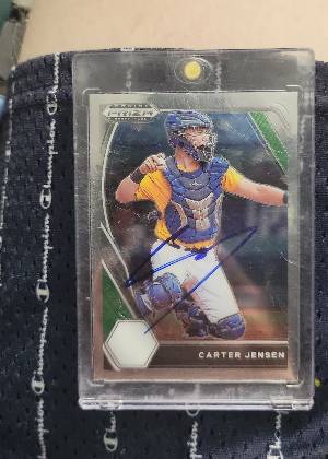 Carter Jensen, graded 8.5