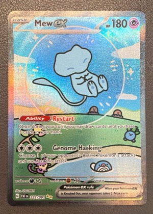 Mew ex, graded 9.0