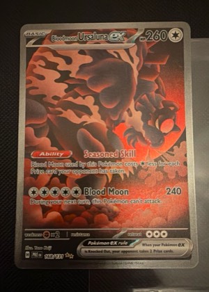 Bloodmoon Ursaluna ex, graded 9.0