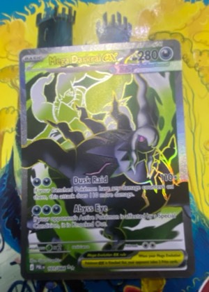 Darkrai EX (107 Full Art), graded 7.5