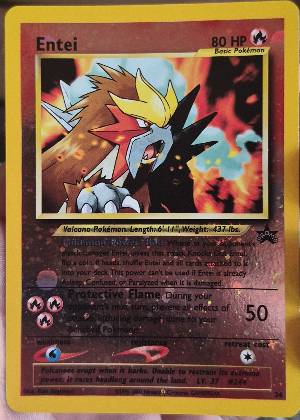 Entei, graded 8.0