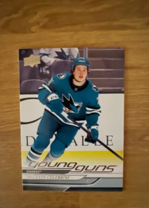 Macklin Celebrini, graded 8.0