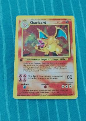 Charizard graded 9.5
