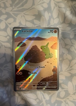 Larvitar, graded 9.0