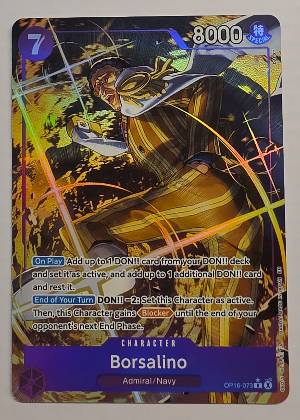 Borsalino (Alternate Art), graded 9.5