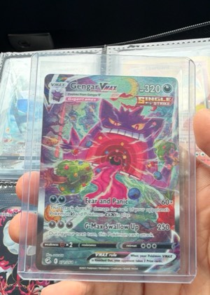 Gengar VMAX (Alternate Art Secret), graded 9.0