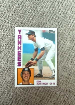 Don Mattingly, graded 8.0